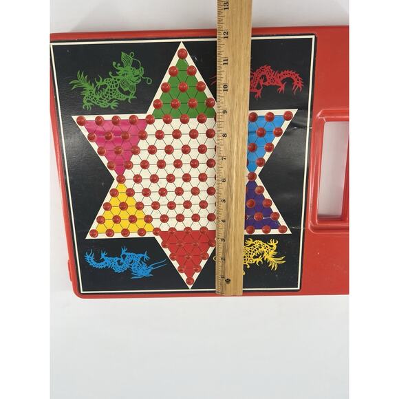 Vintage Pressman Toy Corp Checkers & Chinese Checkers Game Family Collectible - Picture 12 of 16